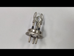 Glas tot metaal zegel Hermetisch zichtglas Φ12.5-6mm Φ27.5-6mm Flanged Connection Type