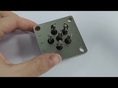 Hermetisch afgesloten terminal