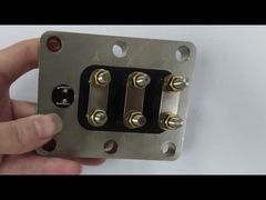 Verbindingsterminalblok met elektrostatisch nikkelplating voor aangepaste stroom- en spanningsinstellingen