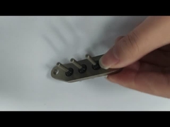 1000VDC nominale spanning hermetische elektrische voertuigconnector met een maximale stroom van 30A