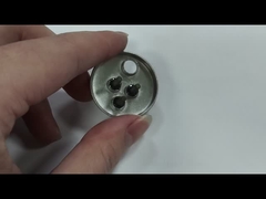 1-5 μm dikte hermetisch afgesloten terminal 5,0 MPa barsttest voor langdurige prestaties