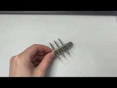 220V hermetische compressorterminals -40°C 150°C voor montage van panelen bij hoge temperatuur