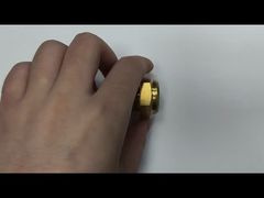 Verticaal gemonteerd hermetisch kijkscherm met maximale temperatuur tot 300 ° F