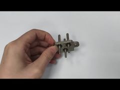 Hermetisch afgesloten terminal 304 van roestvrij staal Installatie van ijzeren schelpen en 5,0 MPa barsttest voor C