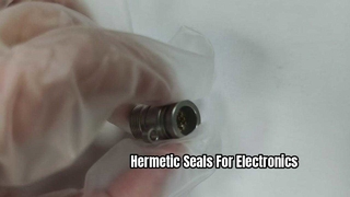 Glas-op-metaalafdichtingen 10-pins doorvoer