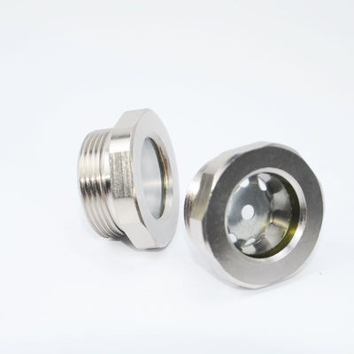 Gepersonaliseerd hermetisch afgesloten zichtglas 8 mm 1215 stalen materiaal