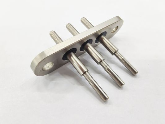 Elektrostatische nikkelplating enkelzegel terminals 30A 600V Temperatuurweerstand Terminal bevestigingsbouten