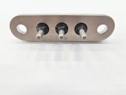 Hermetische terminals met een enkele afdichting met 45 staal-electroless-nikkelplating