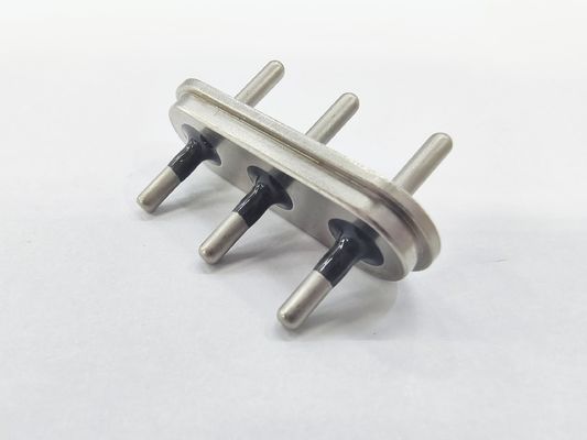30A 600V gehard staal hermetische enkeldichtingsterminals met elektroless nikkelcoating