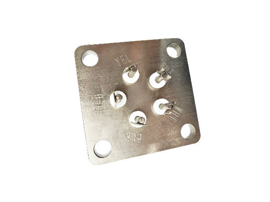 220V-circuits isolerend eindblok met elektroless nikkelplating en schroefverbinding