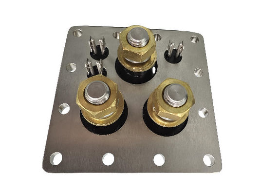 Verbindingsterminalblok met elektrostatisch nikkelplating voor aangepaste stroom- en spanningsinstellingen