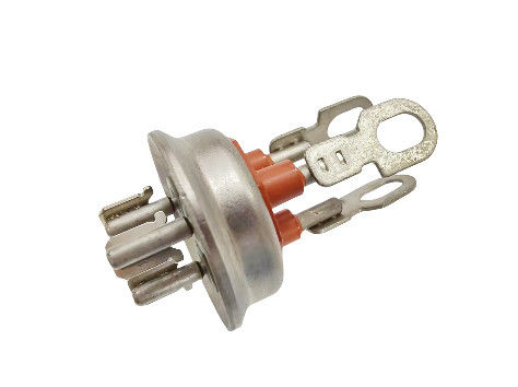 50A/MAX Stroomstroomterminals voor koelkastcompressoren met een koperen isolator met een kopersnoer 1000MΩ 500VDC