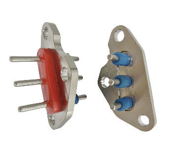 Bolt gemonteerd -70C~300C Hermetische compressor terminals 10A-30A 72V-810V