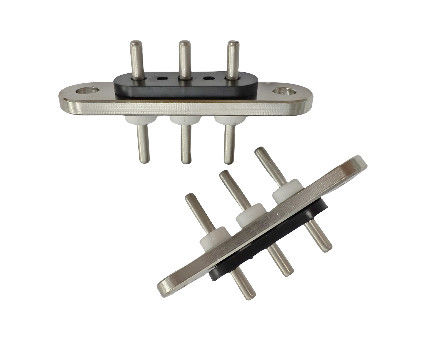 -70°C ~ 300°C 10A - 30A Elektroless Nickel Hermetische Compressor Terminals met Bolts