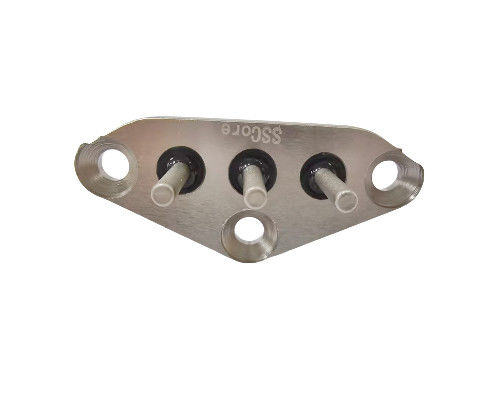 Hermetische kompressorterminals met PINS-materiaal SUH446 roestvrij staal en elektroless nikkelplating