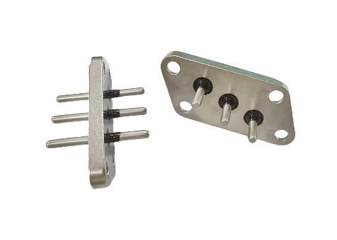 36 mm stalen spelddichtingsterminal voor energievoertuigencompressor Werktemperatuurbereik -40°C tot 150°C Maximale werkstroom 30A