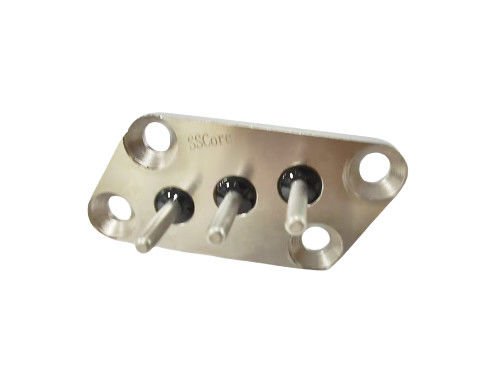 36 mm stalen spelddichtingsterminal voor energievoertuigencompressor Werktemperatuurbereik -40°C tot 150°C Maximale werkstroom 30A