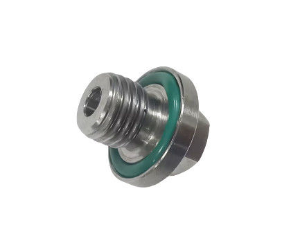 Magnetische drainplug van roestvrij staal met zeshoekige kop M12-draad voor de automobielindustrie
