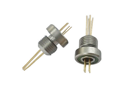 Hermetische afdichtingsconnectoren Elektroless Nickel Contact Plating en 100MΩ 500VDC Isolator Resistance voor veilige verbindingen