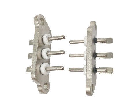 30A Maximale stroom Hermetische elektrische voertuigconnector met SUH446 roestvrijstalen pinnen