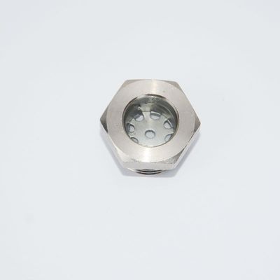 Gepolijst glas met geslepen verbinding en PTFE-dichtmateriaal, speciaal ontworpen