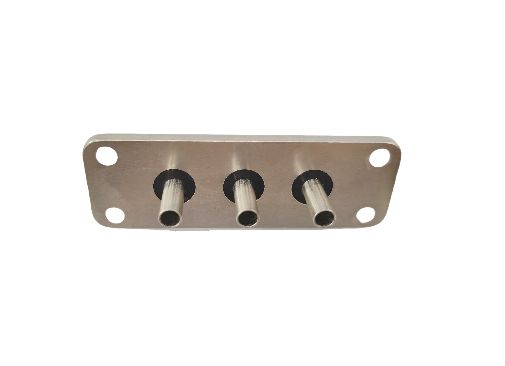 6,2 mm x 42,5 mm x 42,5 mm Aansluitklemmenplaat Nominale spanning 600V Isolatie-eigenschap van 2000 MΩ voor toepassingen