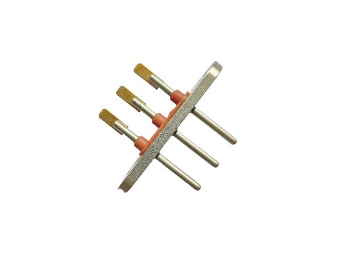 Tot 150°C hermetisch afgesloten terminal voor prestaties ELAN 48 glasmateriaal en 20A nominale stroom