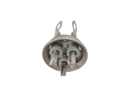 NICKE PLATED Finish koelkastcompressor terminals met aanbevolen montage gat 28.58 28.83