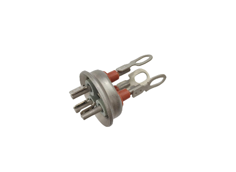NICKE PLATED Finish koelkastcompressor terminals met aanbevolen montage gat 28.58 28.83
