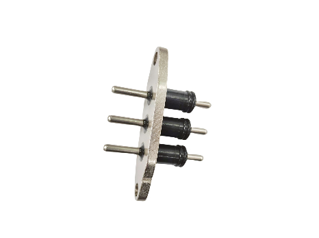 30A Maximale Werkstroom Hermetische Elektrische Voertuigconnector met SUH446 en Koperen Pin Materialen