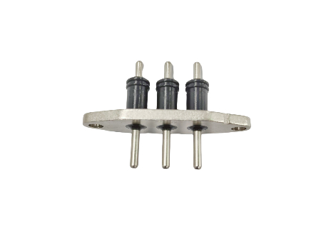 30A Maximale Werkstroom Hermetische Elektrische Voertuigconnector met SUH446 en Koperen Pin Materialen