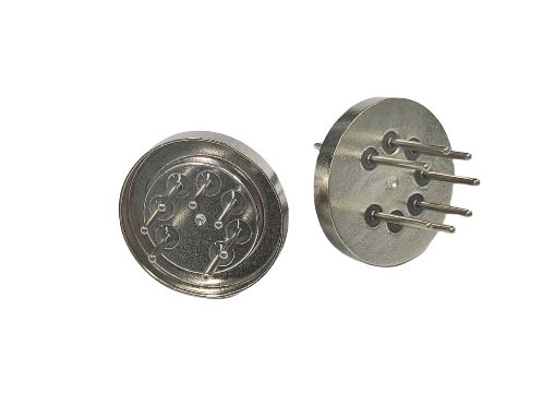 GEEN LEAK Hermetische doorvoerconnectoren met kopergeplatte afwerking en gouden/zilveren contactplating