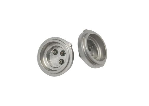 Hoge druk hermetische doorvoerconnectoren rechte connector oriëntatie draadvormige montage-stijl 000 Psi drukbereik