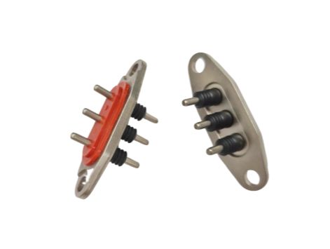 25A-30A Stroom Hermetische Elektrische Voertuig Connector met Duurzame CERAMISCHE Isolator