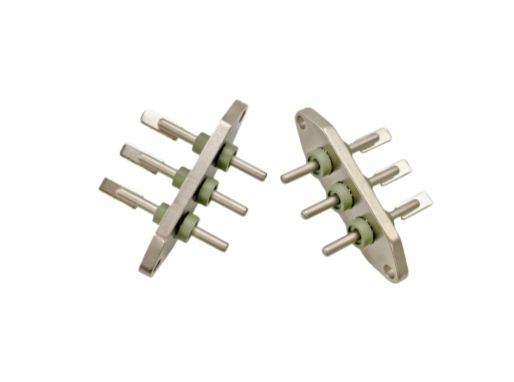 SAPH440 Plaat Hermetische EV Connector Glas en Keramische Isolator SUH446 ROESTVRIJSTALEN Pinnen
