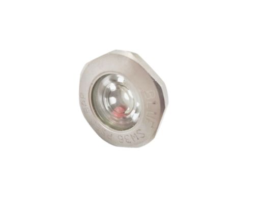 Duidelijk hermetisch zichtscherm voor een recht lichaamstype en een duidelijk zicht