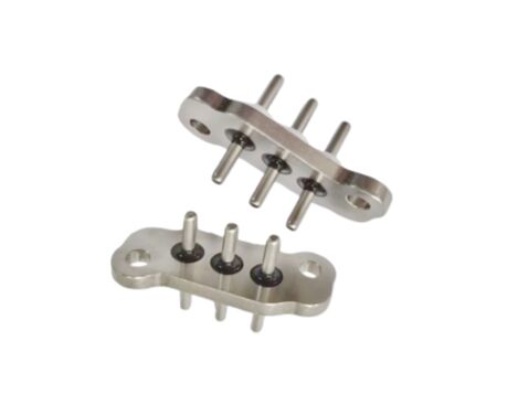 Nominale stroom 30A Hermetische elektrische voertuigconnector Aantal contacten 3 Zorgt voor veilige en duurzame elektrische verbindingen