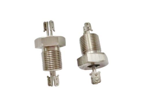 304 Roestvrij Staal Glas Metalen Afdichtingen met Hoge Isolator Weerstand 2000MΩ 1000VDC Zorgend voor Elektrische Isolatie Prestaties