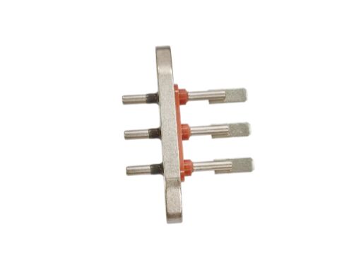 Dielectrische sterkte 2000 VAC Hermetische elektrische voertuigconnector met 3 aantal contacten voor stroomvoorziening en elektrische isolatie