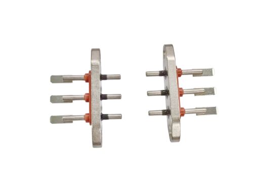 Dielectrische sterkte 2000 VAC Hermetische elektrische voertuigconnector met 3 aantal contacten voor stroomvoorziening en elektrische isolatie