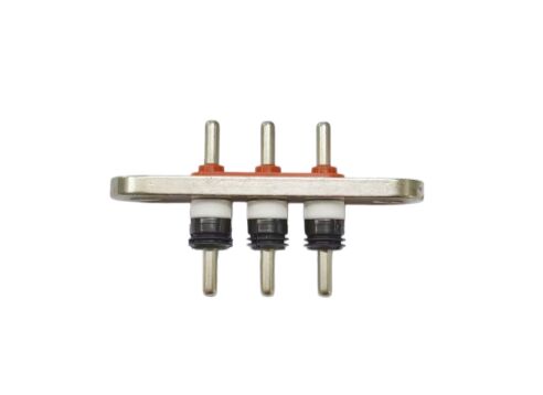 Zilverachtige hermetische connector voor elektrische voertuigen met een dikte van 2 tot 5 micrometer, ontworpen voor veilige elektrische autosystemen